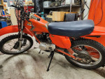 1977 honda XR 75 and XR 100 dirt bikes