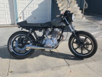 1978 Yamaha SR 500 “Grey Ghost” Cafe Racer