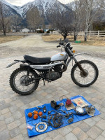 1973 Honda MT250 Elsinore aka “Silver Bullet”