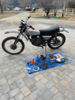 1973 Honda MT250 Elsinore aka “Silver Bullet”