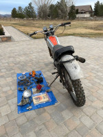 1973 Honda MT250 Elsinore aka “Silver Bullet”