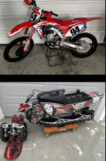 2019 Honda CRF450RWE & Yeti Snow MX 129