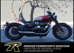 Used 2022 Triumph Bonneville Bobber Gold Line Carnival Red/Sapphire