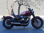Used 2022 Triumph Bonneville Bobber Gold Line Carnival Red/Sapphire