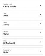 2018 Toyota Camry 50,000 mi