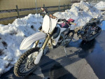 YZ450f w Snow Kit