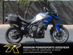 Used 2022 Triumph Tiger 850 Sport Graphite Caspian Blue in Blue @
