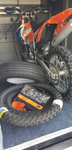 2005 KTM 450 EXC ELECTRIC START GREEN STICKER Trade or Offer?