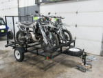 2021 North Star Allstar 5'x8' Steel ATV/ Dirtbike Trailer