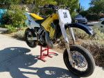 SUZUKI RMX250 SUPERMOTARD SUPERMOTO 2 STROKE FUN