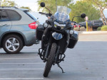 Used 2022 Kawasaki KLR®650 Adventure Camo ABS in Black @ RideNow