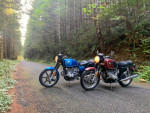 1976 BMW R90/6 and 1977 BMW R100/7