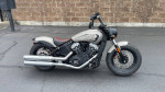 2022 Indian Scout Bobber Twenty ABS Silver Quartz Smoke