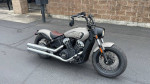 2022 Indian Scout Bobber Twenty ABS Silver Quartz Smoke
