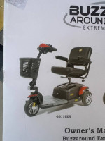 BuzzAround Long Range Dual Battery Scooter