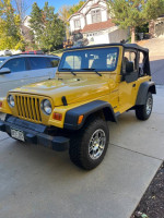 2000 Jeep Wrangler SE 4WD 87,000 mi