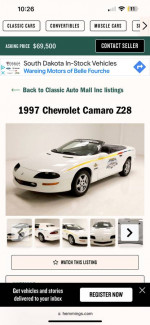 1997 Chevrolet Camaro 56,000 mi