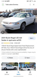 2001 Buick Regal LS FWD 56,000 mi