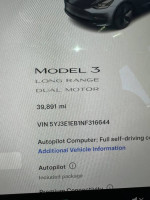 2022 Tesla Model 3 Long Range AWD 130,000 mi