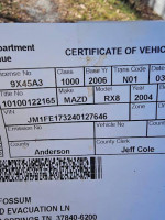 2004 Mazda RX-8 138,000 mi