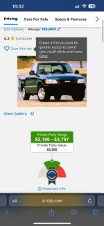 2000 Isuzu Hombre 142,000 mi