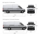 2013 Mercedes-Benz Sprinter 3500 144 WB Cargo RWD 95,000 mi