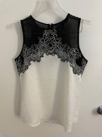 White House Black Market Sleeveless Top - Size 0
