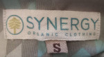 Synergy Organic Cotton Ikat Criss Cross Tank Top Women's Size Small