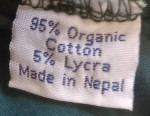 Synergy Organic Cotton Yoga Tank Top Women's Size Small