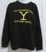 YELLOWSTONE Black Long Sleeve Top/Pullover- M