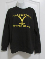 YELLOWSTONE Black Long Sleeve Top/Pullover- M