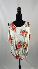 White Floral Top