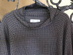* LOFT Lou & Grey houndstooth mock neck knit top *
