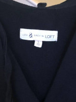 * LOFT Lou & Grey Signaturesoft Hoodie Top * Black - Ladies' size L
