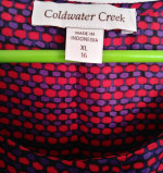 Coldwater Creek Sleevesless Top
