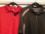 Men's Golf Shirts - lot of 4, like new-Reduced