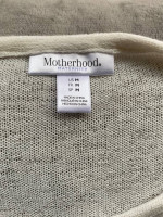 New cream maternity top
