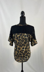 Cheetah Print Top