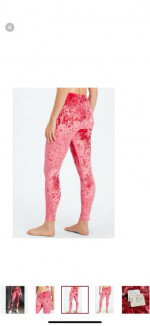 NWT FABLETICS VELOUR WORKOUT SET LEGGINGS LARGE & TOP MEDIUM