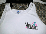 Vintage Early 90's Vtg VUARNET France Single Stitch XL Tank Top Shirt