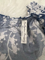 Blue & White Top