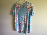 Feiersi Women's Summer Floral Tunic Top - NEW - Medium