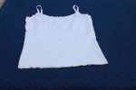 Worthington White Size M Spaghetti Strap Top NEW