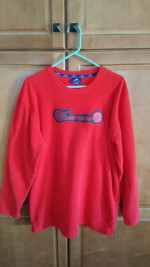 New Women's/Men's (Unisex) WI Badgers Fleece Top - Size Large