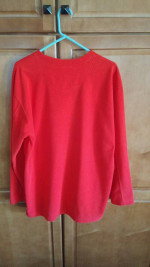 New Women's/Men's (Unisex) WI Badgers Fleece Top - Size Large