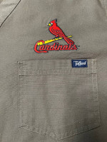 St. Louis Cardinals Men's Scrub Top - XXL - NEW