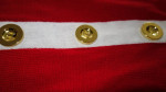 Ugly Christmas sweater (was $50) Holiday Santa women's red top hooded