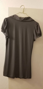 Grey Button Top