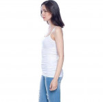 Active Products Tank Top Women's Small White Basic Scoop Neck Pullover - 4 Pack