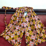 AFRICAN PRINT TOP FREE SIZE